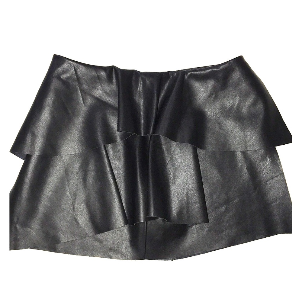 ZARA VEGAN LEATHER MINI SKIRT NWT
